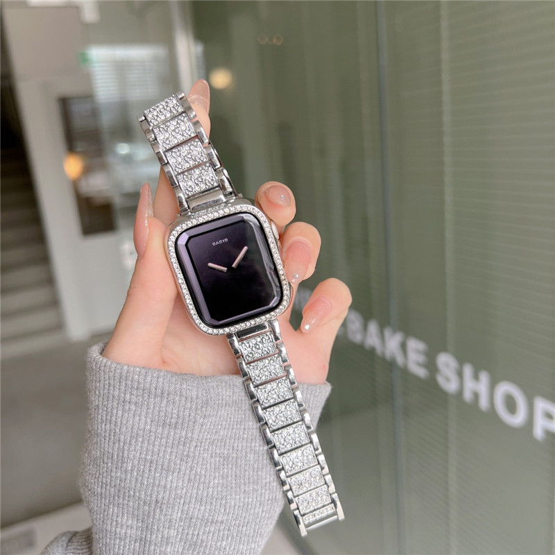 Low☆AppleWatchセラミックバンドアップルウォッチキラキラカバー