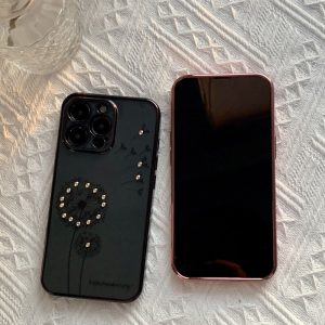 Alternative view of 透明 iphone14/14plus ケース かわいい タンポポ 花柄 iphone13/12/11 series対応ケース 耐衝撃 黄ばまない