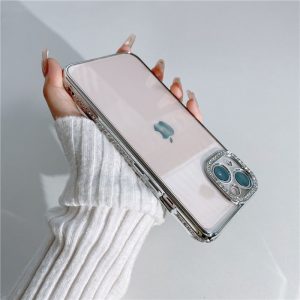 Alternative view of iphone15/15pro ケース ストーンデコ キラキラ iphone14/13 series対応ケース おしゃれ女子 大人気