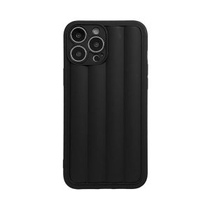 ローマの柱風 iPhone用ケース 黒 おしゃれ iphone13mini/12/11用