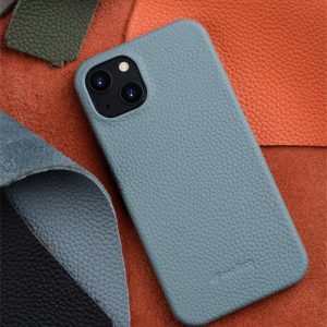 Alternative view of iphone14pro/14plus ケース 最上層牛革 iphone13/13pro用 ケース くすみカラー iphone13pro max用 ケース 無地 シンプル
