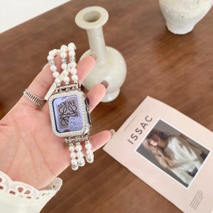 Alternative view of アップルウォッチバンド パール 女性 apple watch バンド 40mm 45mm 49mm おしゃれなアクセサリー