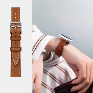 Alternative view of apple watch バンド レザー 38mm 40mm 44mm 49mm アップルウォッチバンド くすみカラー 革 腕時計 ベルト 交換