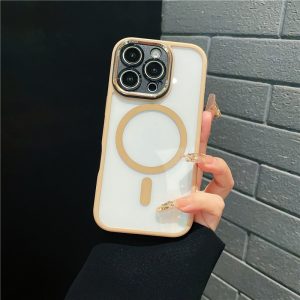 Alternative view of iphone16 クリアケース 黄ばまない ハードケース 軽量 iphone14pro/13/12 ケース マグセーフ ケース