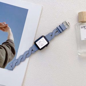 Alternative view of apple watch レザー バンド 可愛い アップル ウォッチ8/7/se/Ultra バンド アクセサリー 本革 腕時計 ベルト 交換