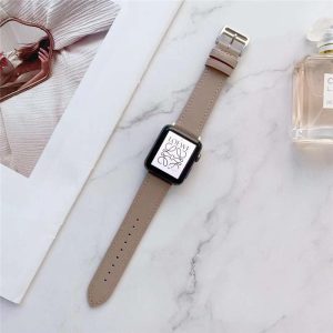 Alternative view of アップル ウォッチ 革 ベルト オレンジ ベージュ アップルウォッチバンド 40mm 42mm 49mm ビジネス メンズ レディース