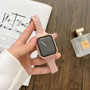 Alternative view of apple watchアクリルバンド  軽い アップルウォッチse/7/6/5/4対応 ベルト+カバーset