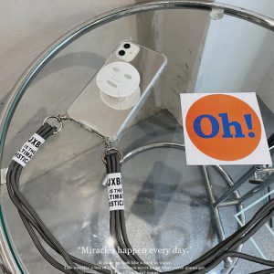 Alternative view of iphone14 ショルダー ケース グリップ iphone14plus/14promaxケース おしゃれ 韓国 iphone13pro/12mini カバー フェイスマスク 面白