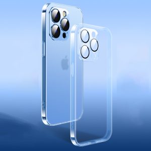 Alternative view of iphone14/14pro クリアケース 薄型 マット加工 iphone13pro スマホケース 指紋 防止