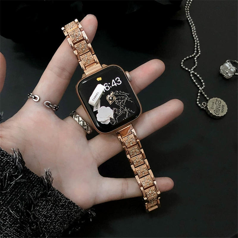 アップルウォッチキラキラケースカバーApple Watchバンドステンレス/iq p-5アップルウォッチキラキラケースカバーApple Watchバンドステンレス