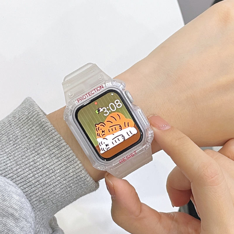 F-23 Apple Watchラバーバンドベルトアップルウォッチカバーケース  