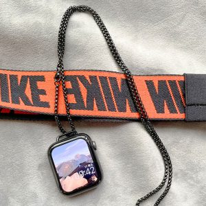 Alternative view of アップル ウォッチ ネックレス apple watchアクセサリー チェーン 腕時計ベルト交換 男女兼用