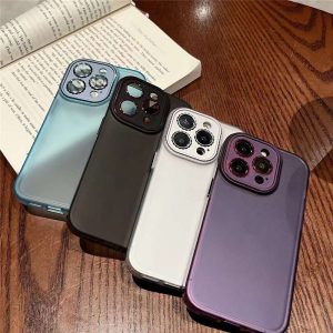 Alternative view of 黄ばみない iphone14proケース 半透明 マット加工 iphone13pro/12 ケース 指紋防止 耐衝撃