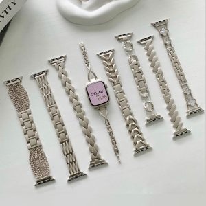 Alternative view of スターライト アップル ウォッチ バンド チェーン ステンレス apple watchアクセサリー 女性 おしゃれ