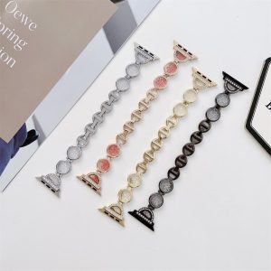 Alternative view of 激レア 動くラメ apple watchバンド キラキラ 女性 アップルウォッチブレスレット チェーンベルト おしゃれ