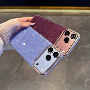 Alternative view of iphone18pro/17/16 ケース カメラ 保護 アイフォン17pro/16pro/15 ケース 可愛い iphone ケース キラキラ iphone14pro ケース おしゃれ 携帯 ケース シンプル