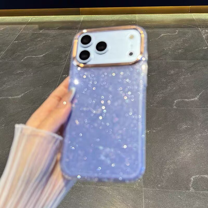 iphone18pro/17/16 ケース カメラ 保護 アイフォン17pro/16pro/15 ケース 可愛い iphone ケース キラキラ iphone14pro ケース おしゃれ 携帯 ケース シンプル - 画像 (4)