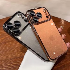 クリア iphone17/16ケース iphone17air/16plus ケース ラメ入り キラキラ iphone17pro/16pro/15 ケース iphone14 ケース 耐 衝撃 最強 携帯 ケース かわいい iphone ケース 韓国 スマホケース シンプル