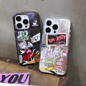 Alternative view of iphoneケース トムとジェリー キャラクター iphone ケース お 揃い カップル スマホケース ペア かわいい
