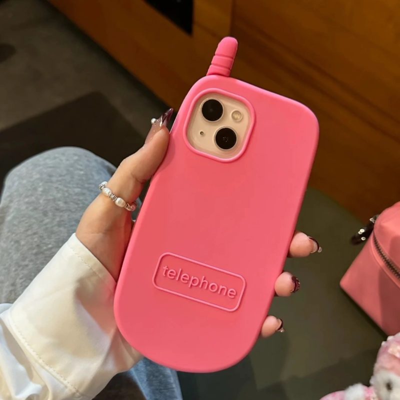 新品　未使用　iPhone15proケース　ミラー　ピンク iPhone15Proケース Oval D Clear ピンクメタリック – MiraiSell