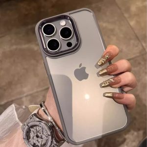 Alternative view of iphone16pro/16promax ケース ナチュラルチタニウム iphone16/16plus ケース クリア スマホケース シンプル かわいい iphone ケース 耐衝撃 透明ケース 黄ばみにくい