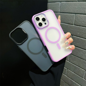 Alternative view of iphone16 ケース magsafe 対応 iphone16plus/16pro ケース シンプル スマホケース マット クリア iphone16promax ケース おしゃれ おそろい iphone ケース