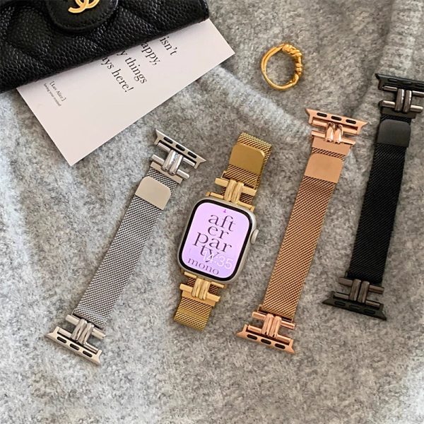 アップル ウォッチ バンド 女性 人気 アップル ウォッチ バンド ステンレス apple watch ウルトラ バンド アップル ウォッチ バンド マグネット 時計 の ベルト 交換