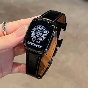 Alternative view of apple watch レザー バンド アップル ウォッチ バンド マグネット アップル ウォッチ 46mm バンド apple watch バンド メンズ アップル ウォッチ バンド 女性 人気 M210