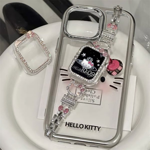 アップル ウォッチ バンド かわいい アップル ウォッチ カバー バンド セット apple watch ケース かわいい アップルウォッチ バンド キラキラ apple watch series 10 ブレスレット