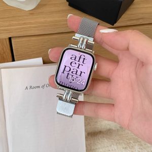 Alternative view of アップル ウォッチ バンド 女性 人気 アップル ウォッチ バンド ステンレス apple watch ウルトラ バンド アップル ウォッチ バンド マグネット 時計 の ベルト 交換