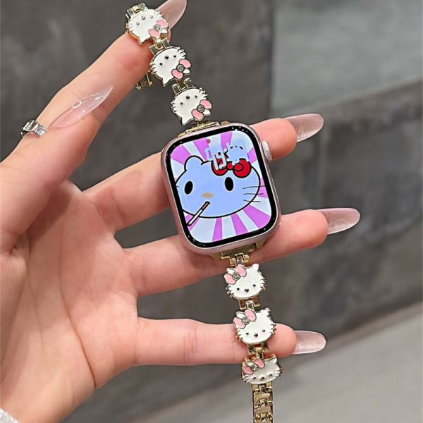 apple watch バンド 可愛い アップル ウォッチ バンド 猫 アップル ウォッチ 42mm バンド 女性 apple watch ブレスレット アップル ウォッチ バンド 蒸れ ない