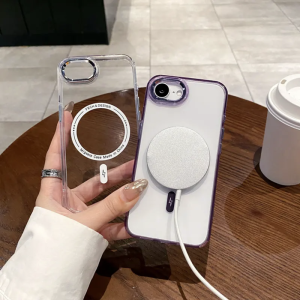 Alternative view of iphone16e ケース クリア iphone16/16pro 透明 ケース magsafe ケース かわいい ピンク iphone15/14 ケース iphone16plus/15plus ケース 透明 おしゃれ R319