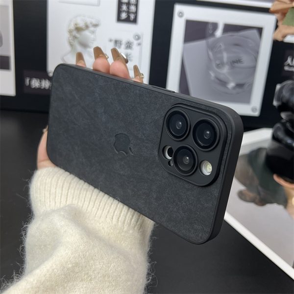 iphone16 ケース レザー iphone16pro/15pro ケース おすすめ メンズ ビジネス 携帯 ケース レンズ カバー 付き iphone15/14/13 ケース スマホ ケース 高級 R332