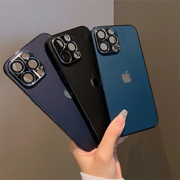 iphone16pro ケース おすすめ シンプル iphone16/15 ケース レザー 高級 電気 メッキ スマホ ケース iphone16promax/15pro ケース カメラ 保護 iphone ケース 可愛い シンプル R323