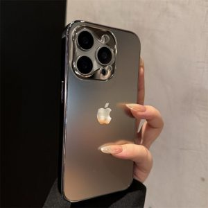 Alternative view of iphone16 ケース 大人 おしゃれ iphone16pro ケース 個性的 電気 メッキ スマホ ケース iphone15/15pro ケース 可愛い シンプル ピンク iphone14/13 ケース R338