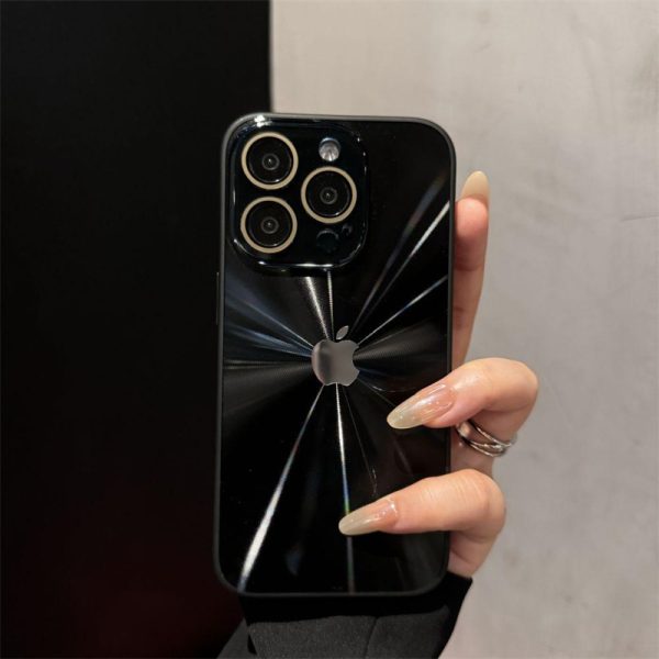 レーザー iphone16 ケース オシャレ スマホ ケース iphone16pro/15pro ケース カメラ 保護 アイフォン ケース キラキラ iphone15/14 ケース 大人 可愛い ツヤ あり R333