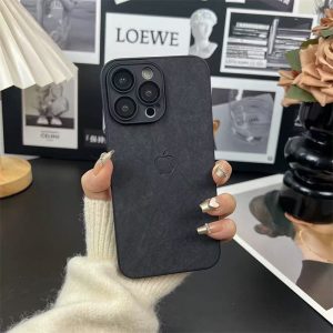 Alternative view of iphone16 ケース レザー iphone16pro/15pro ケース おすすめ メンズ ビジネス 携帯 ケース レンズ カバー 付き iphone15/14/13 ケース スマホ ケース 高級 R332