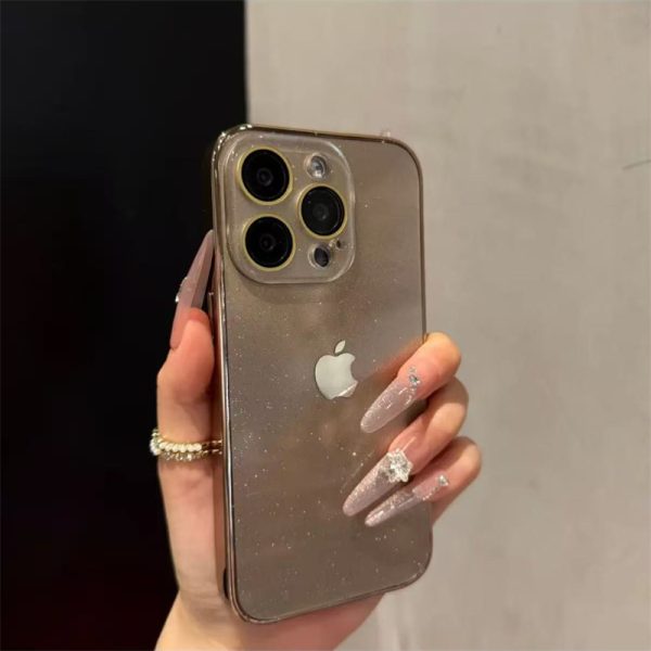 iphone16 ケース デザート チタニウム iphone16pro ケース キラキラ グリッター スマホ ケース iphone15/15pro ケース カメラ カバー 付き アイフォン ケース 可愛い R340
