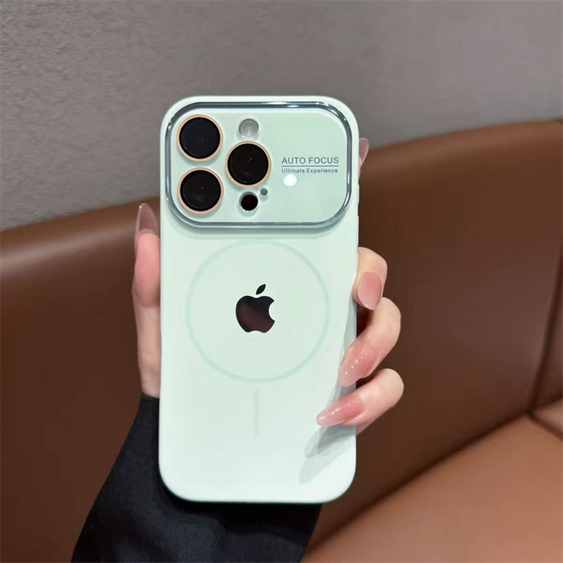 iphone18pro/17/16/16plus ケース magsafe iphone16promax/15pro ケース マット magsafe シリコン ケース スマホケース カメラ 保護 iphone15/14/13 ケース お 揃い シンプル R311 - 画像 (8)