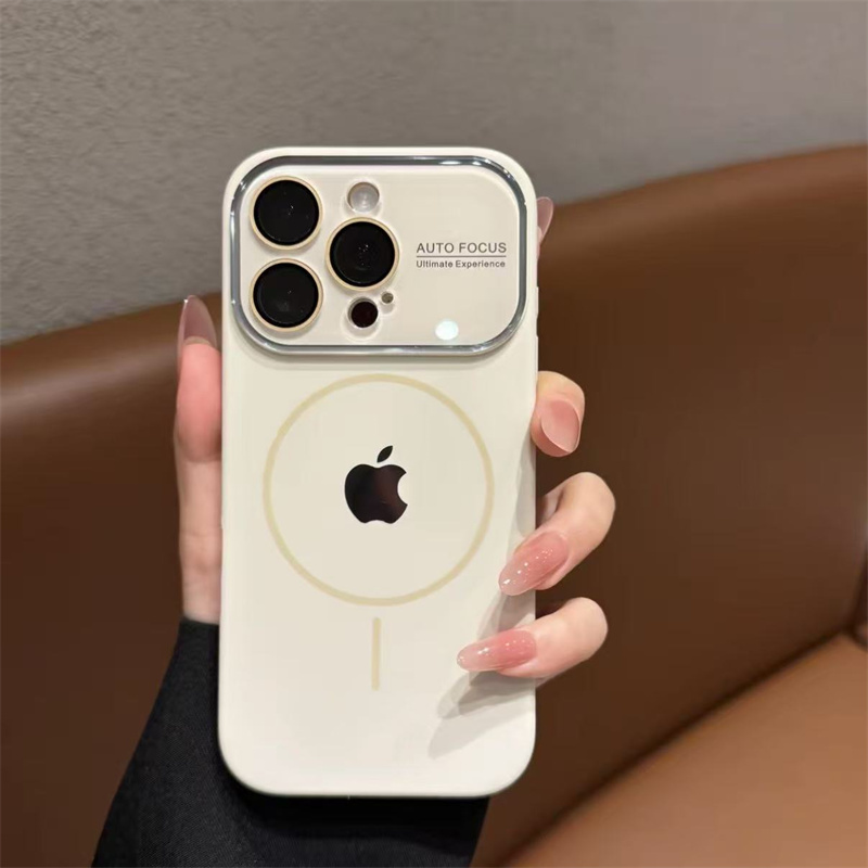 iphone18pro/17/16/16plus ケース magsafe iphone16promax/15pro ケース マット magsafe シリコン ケース スマホケース カメラ 保護 iphone15/14/13 ケース お 揃い シンプル R311 - 画像 (4)