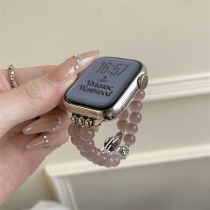 Alternative view of apple watch バンド ビーズ アップル ウォッチ バンド 可愛い アップル ウォッチ ブレスレット アップル ウォッチ バンド 夏 涼しい アップル ウォッチ バンド 女性 人気