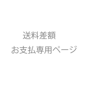送料差額専用ページ