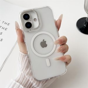 Alternative view of iphone17air ケース クリア iphone17/16 ケース magsafe 対応 スマホケース 黄ばみ にくい 素材 iphone17pro/16pro ケース 透明 おしゃれ iphone17promax ケース ラインストーン