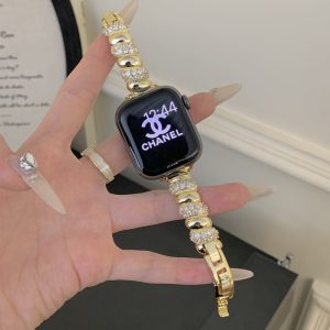 Alternative view of アップル ウォッチ バンド キラキラ apple watch 42mm/46mm バンド レディース アップルウォッチ バンド 女性 人気 スマート ウォッチ おしゃれ ベルト