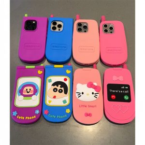 Alternative view of ガラケー 風 iphone16/16pro ケース iphone16promax ケース 可愛い 韓国 iphone15/14 ケース ヴィンテージ スマホケース ミラー 付き iphone14pro/13 ケース 女子 人気