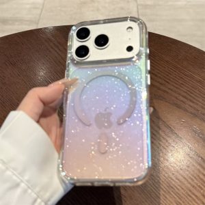iphone17pro/16pro ケース おしゃれ iphone17promax ケース マグセーフ iphone ケース オーロラ スマホ ケース おしゃれ iphone16/16promax ケース クリア