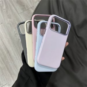 Alternative view of iphone17 ケース シリコン iphone17air ケース シンプル 可愛い iphone17pro/16pro ケース 耐衝撃 強い スマホケース くすみカラー iphone16/15/14 ケース 韓国 流行り
