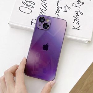 Alternative view of iphone17/17pro ケース 背面 ガラス かわいい iphone エアー/17promax ケース グラデーション iphone16/16plus/16pro ケース カメラ保護 iphone15pro ケース おしゃれ