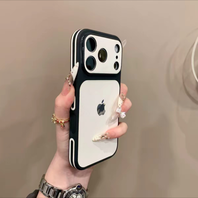 iphone17pro/16pro ケース レザー iphone17/16/15 ケース お揃い カップル iphone17promax ケース 大人 可愛い iphone14/13 ケース 衝撃 に 強い おしゃれ - 画像 (3)