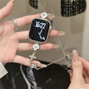 Alternative view of アップル ウォッチ バンド ブレスレット アップル ウォッチ バンド 夏 涼しい apple watch ブレスレット apple watch バンド おしゃれ アップル ウォッチ バンド 可愛い レディース